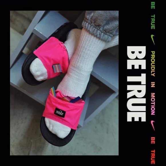 Nike Other - Nike Offcourt Be True Slides Sandals LGBTQ